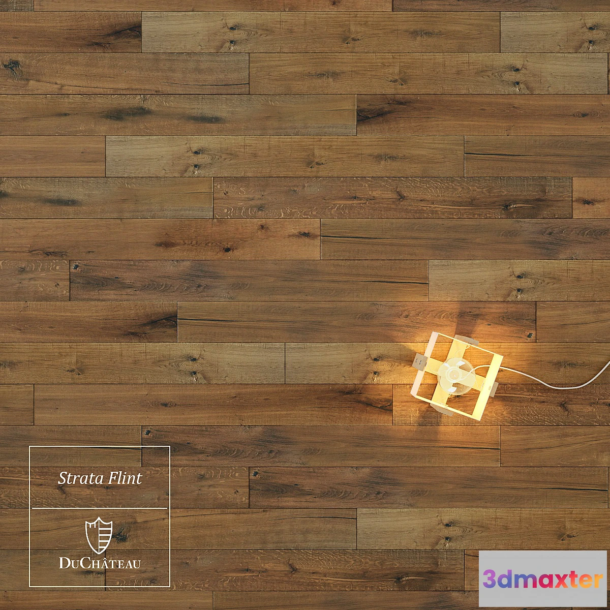 673489 - Strata Collection Flint wooden floor by DuChateau