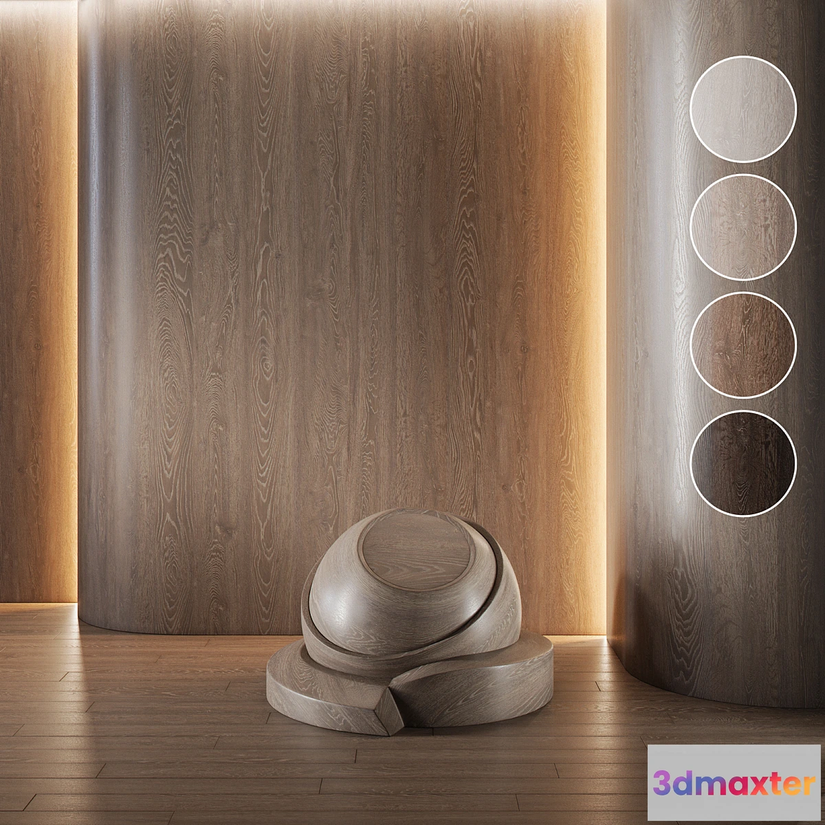 675077 - Wood Oak set (seamless)  laminate  Parquet  09