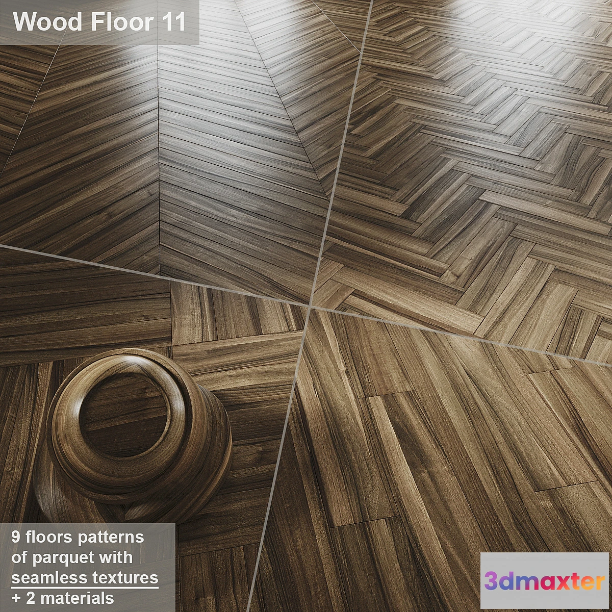 778609 - Laminate  Parquet  Seamless wood material # 10