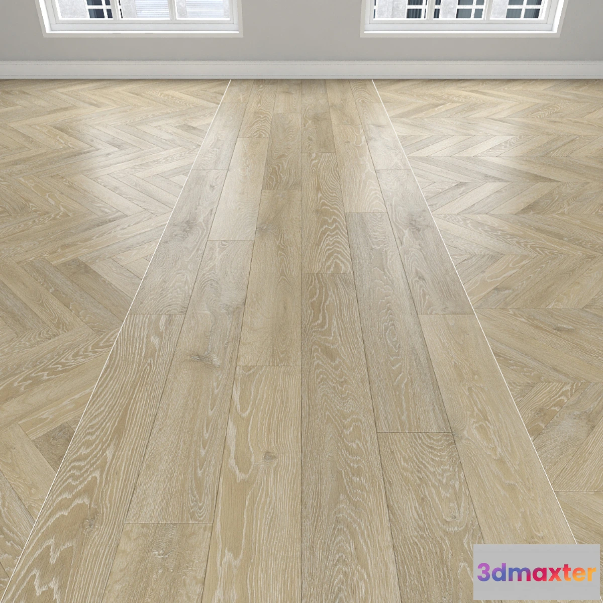 779231 - Parquet Oak 3 types herringbone linear chevron. - No.9