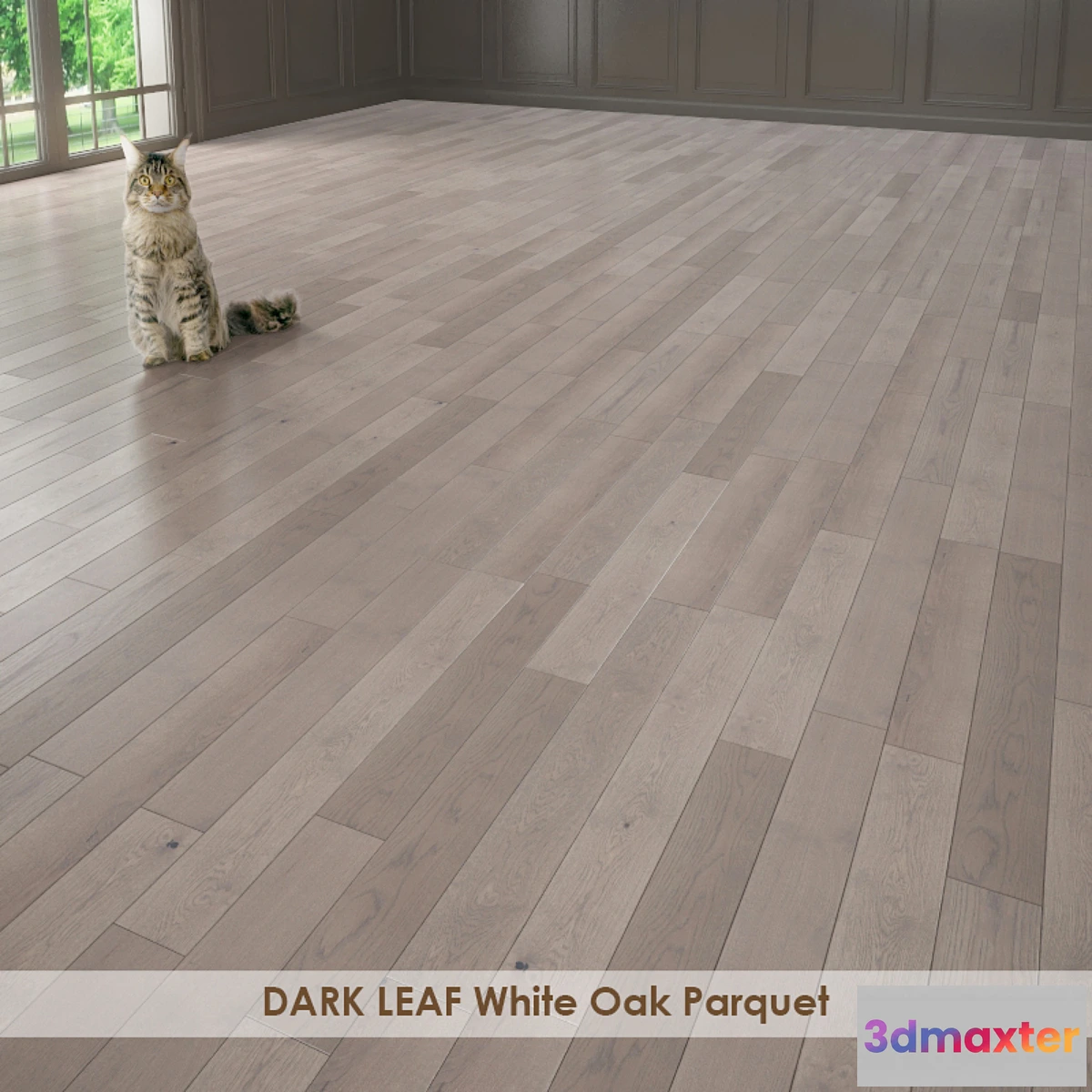 897000 - DARK LEAF White Oak Parquet - No.2